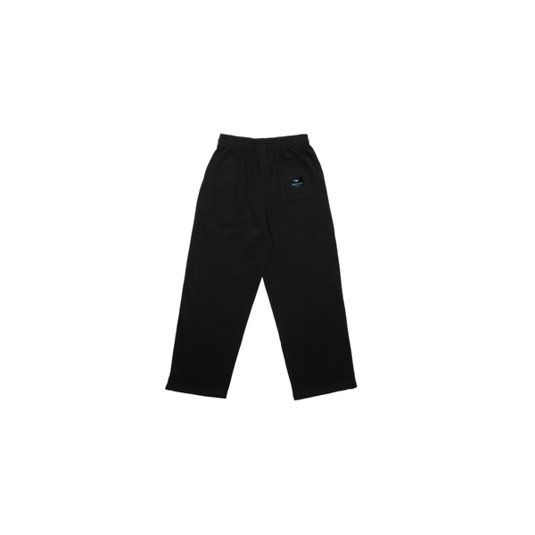 New Fresh (FR) Black Wide Leg Adjustable Sweat Pants