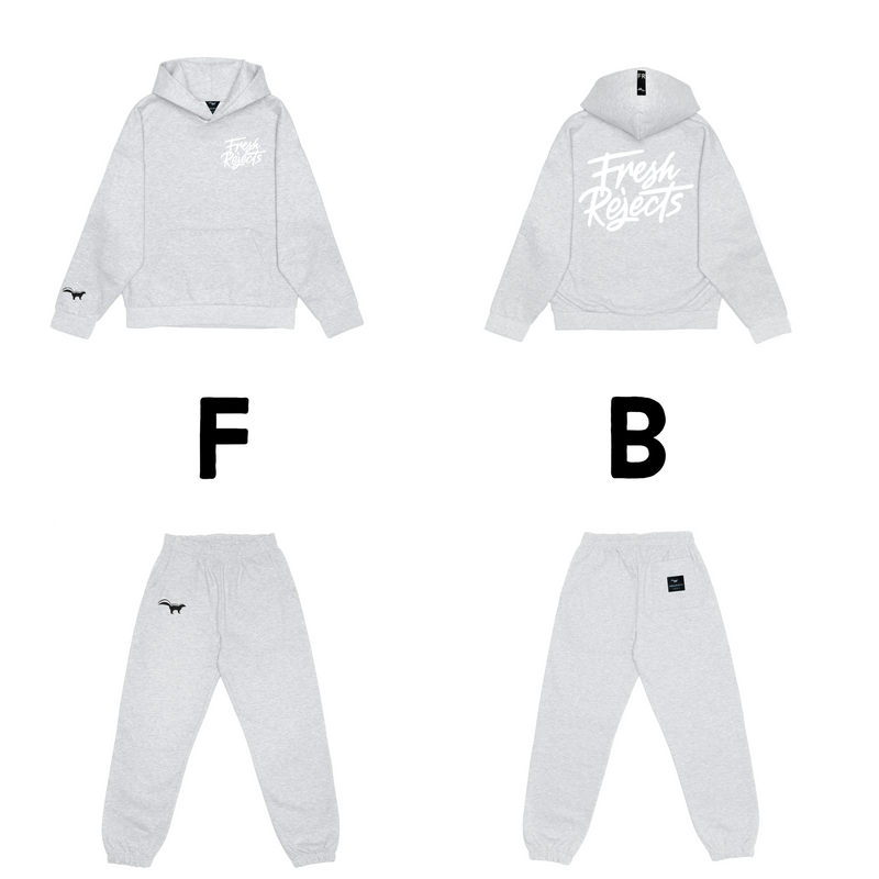 New Fresh (FR) -Light Gray Heavy Weight Sweat Pants