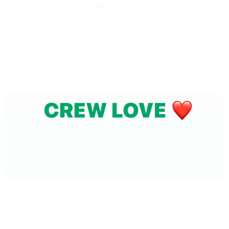 Mellow Green Crew Love ❤️ FR