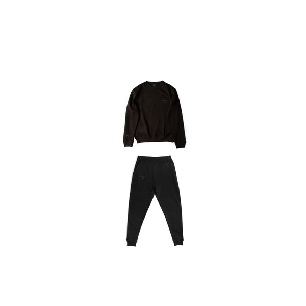 Black on Black Black  jogger suit FR