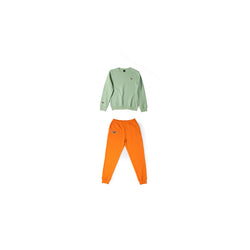 Leaf Skunk Patch : Kiwi / Orange Jogger suit