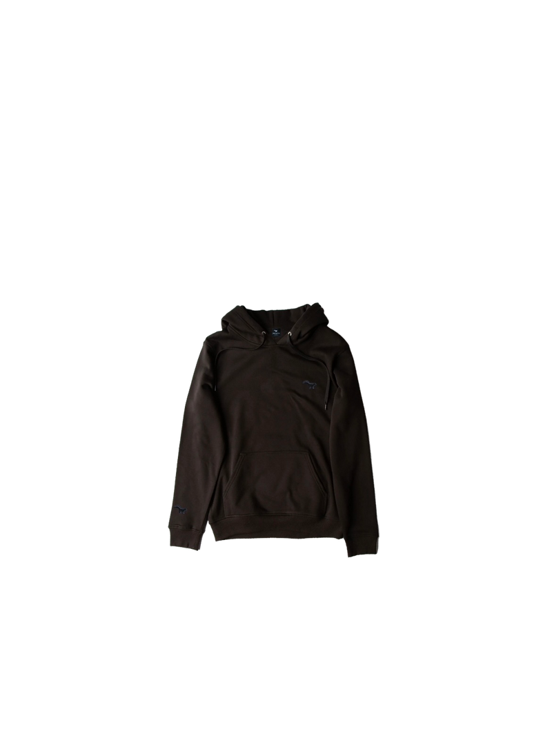 Black on Black Skunk Patch : Hoodie FR